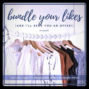 Bundle and save on my closet